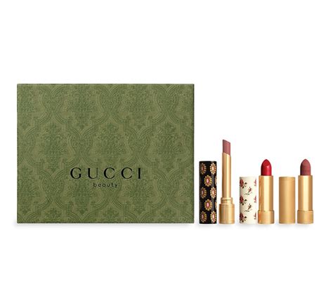 gucci rouge à lèvres 3-piece lipstick gift set